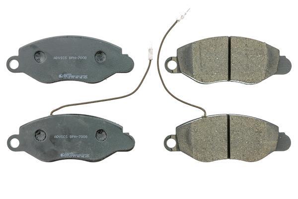 Jeu de 4 plaquettes de frein AISIN ref. BPN-7008